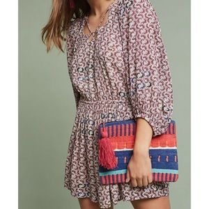 ANTHROPOLOGIE HOLDING HORSES ROMPER